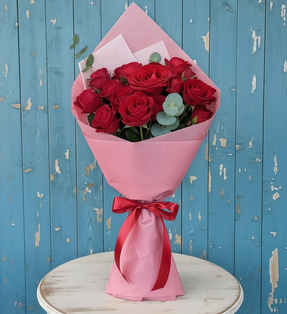 Букет цветов из: Розы в Большой Мурте