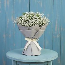 Букет цветов из:  Гипсофила в Большой Мурте
