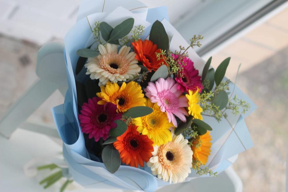 Букет цветов из: Герберы в Большой Мурте