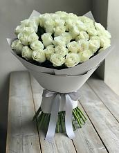 Букет 35 Белых роз #REPLACE_PRED# Большой Мурте