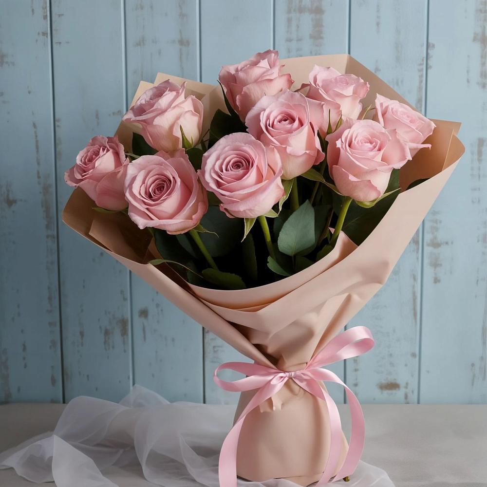 Букет цветов из: Розы в Большой Мурте