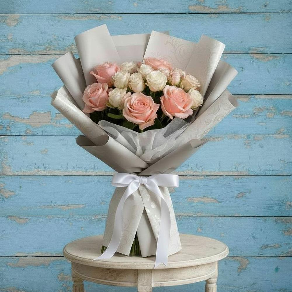 Букет цветов из: Розы в Большой Мурте