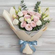 Букет цветов из:  Лизиантусы #REPLACE_PRED# Большой Мурте