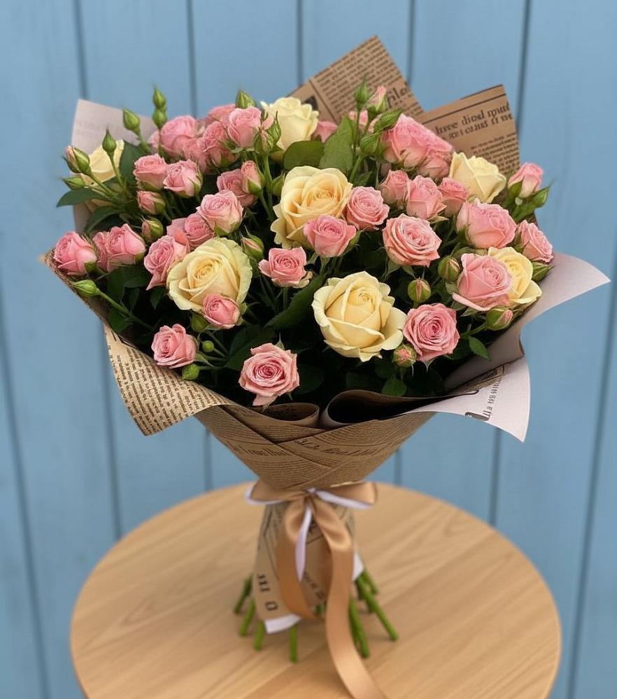 Букет цветов из: Розы в Большой Мурте