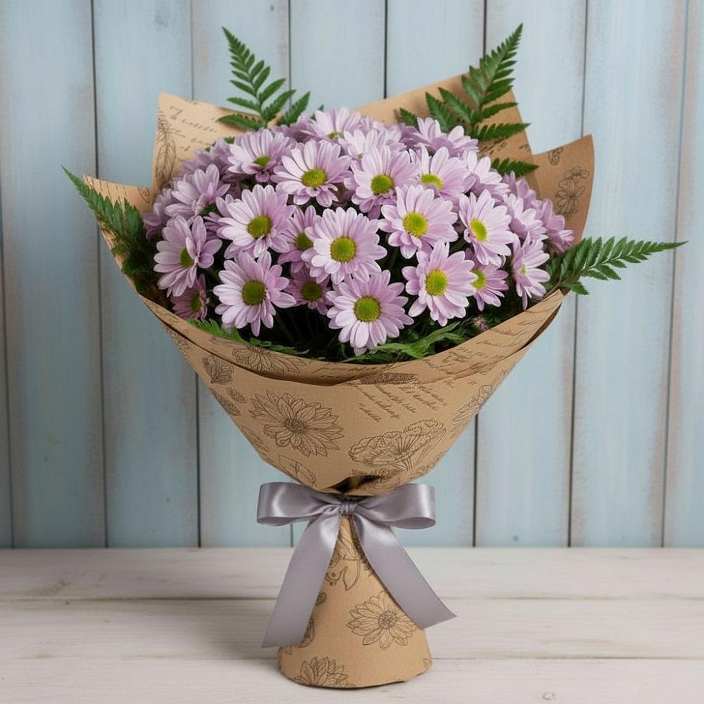 Букет цветов из: Хризантемы в Большой Мурте