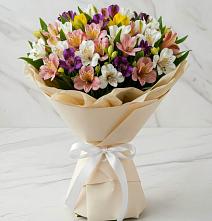 Букет цветов из:  Альстромерии в Большой Мурте