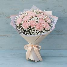 Букет цветов из:  Гвоздики в Большой Мурте