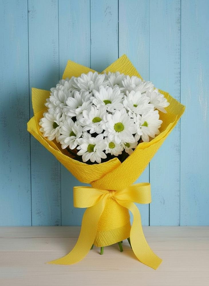 Букет цветов из: Хризантемы в Большой Мурте