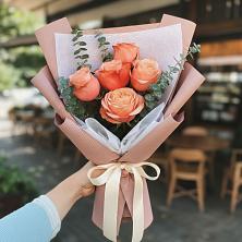 Букет цветов из:  Розы в Большой Мурте