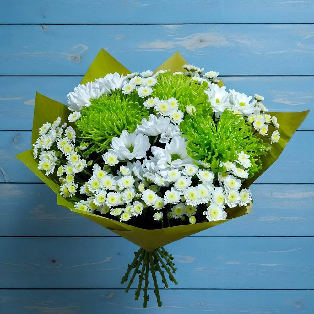 Букет цветов из: Хризантемы в Большой Мурте