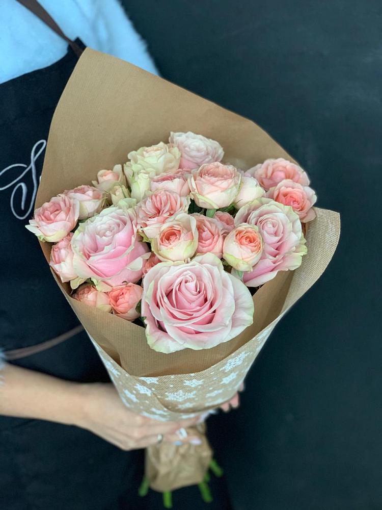 Букет цветов из: Хризантемы и Розы в Большой Мурте