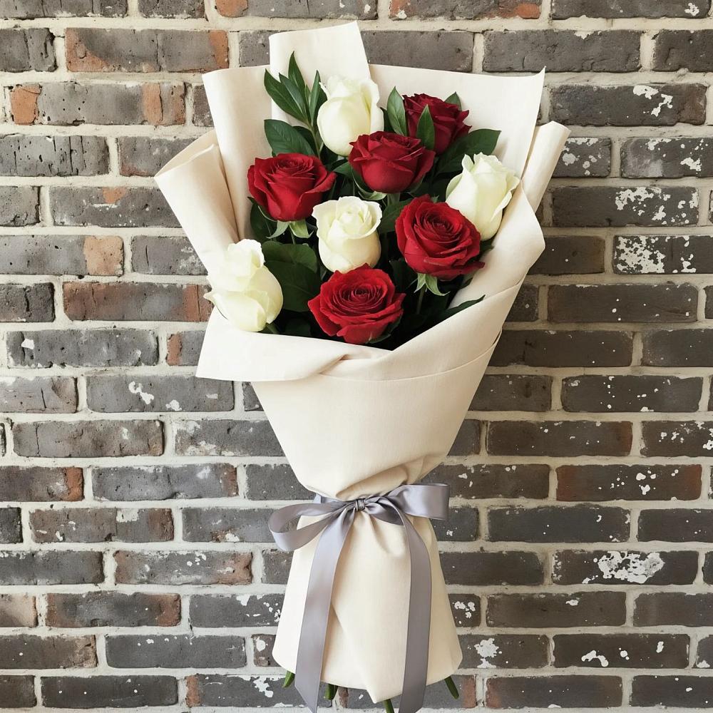 Букет цветов из: Розы в Большой Мурте