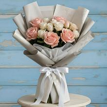 Букет цветов из:  Розы #REPLACE_PRED# Большой Мурте