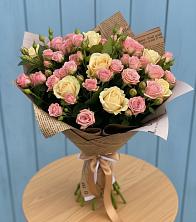 Букет цветов из:  Розы в Большой Мурте