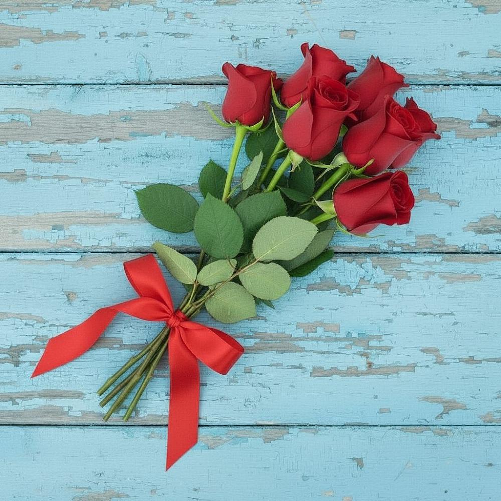 Букет Красные розы в Большой Мурте