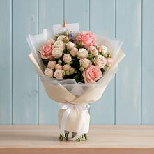 Букет цветов из:  Розы #REPLACE_PRED# Большой Мурте