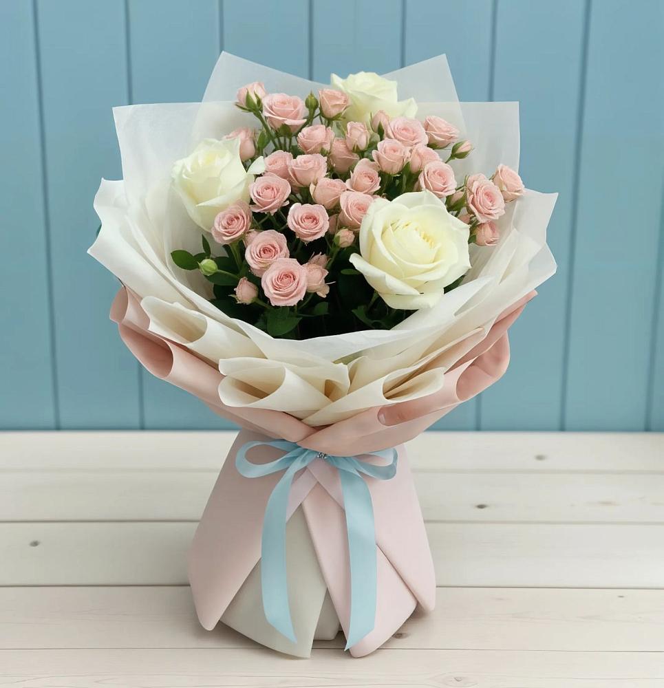 Букет цветов из: Розы в Большой Мурте