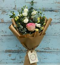 Букет цветов из:  Розы и Лизиантусы #REPLACE_PRED# Большой Мурте