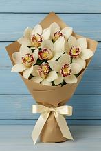 Букет цветов из:  Орхидеи и Розы в Большой Мурте